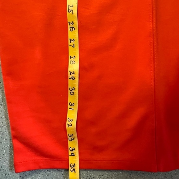 Poppy red FRENCH CONNECTION bodycon dress‎ size 8. - Picture 15 of 15